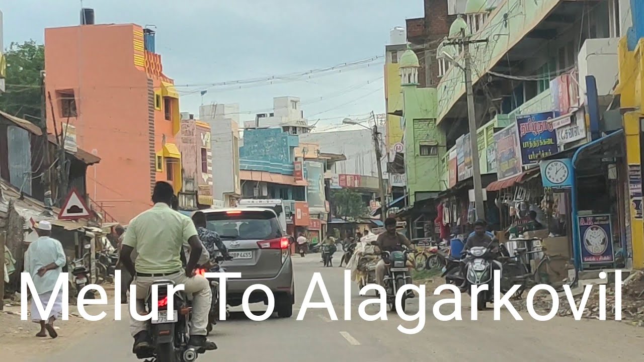 Melur - To - Alagarkovil - Drive - Tamilnadu - India -HD