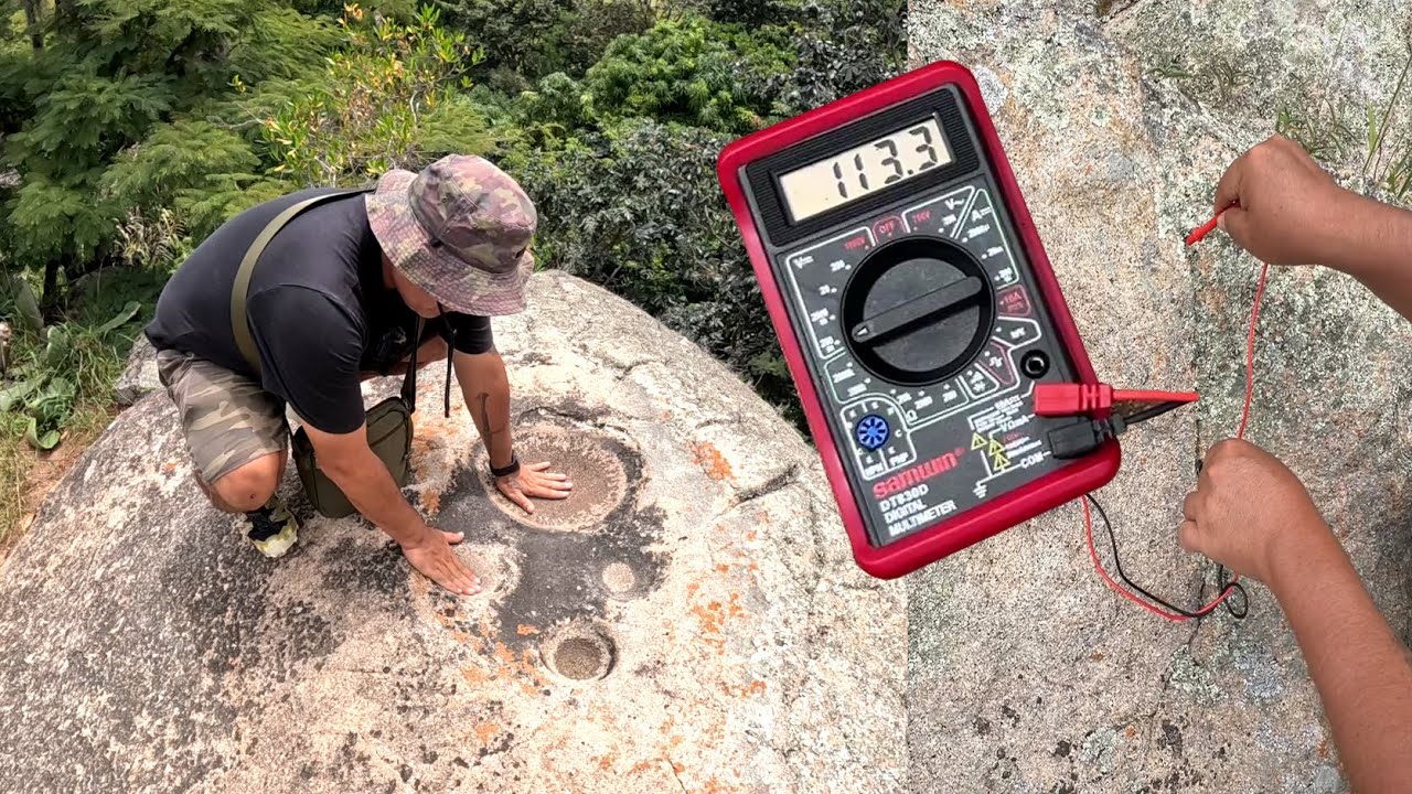 ESTA ENORME ROCA TIENE ELECTRICIDAD Y RADIACIÓN ¿De dónde llegó? | DN+  Ft @BabyTrujilloexplorador