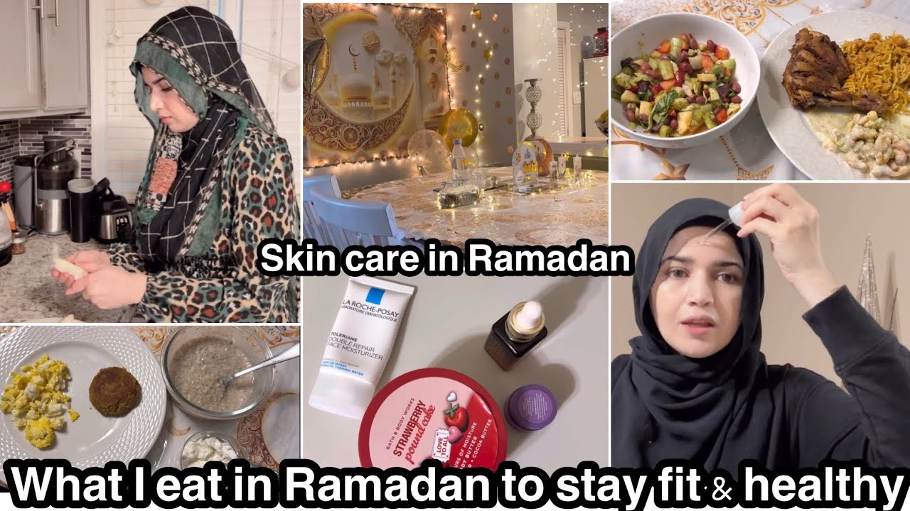 Skin care and diet in Ramadan #skincare #ramadandietplan 