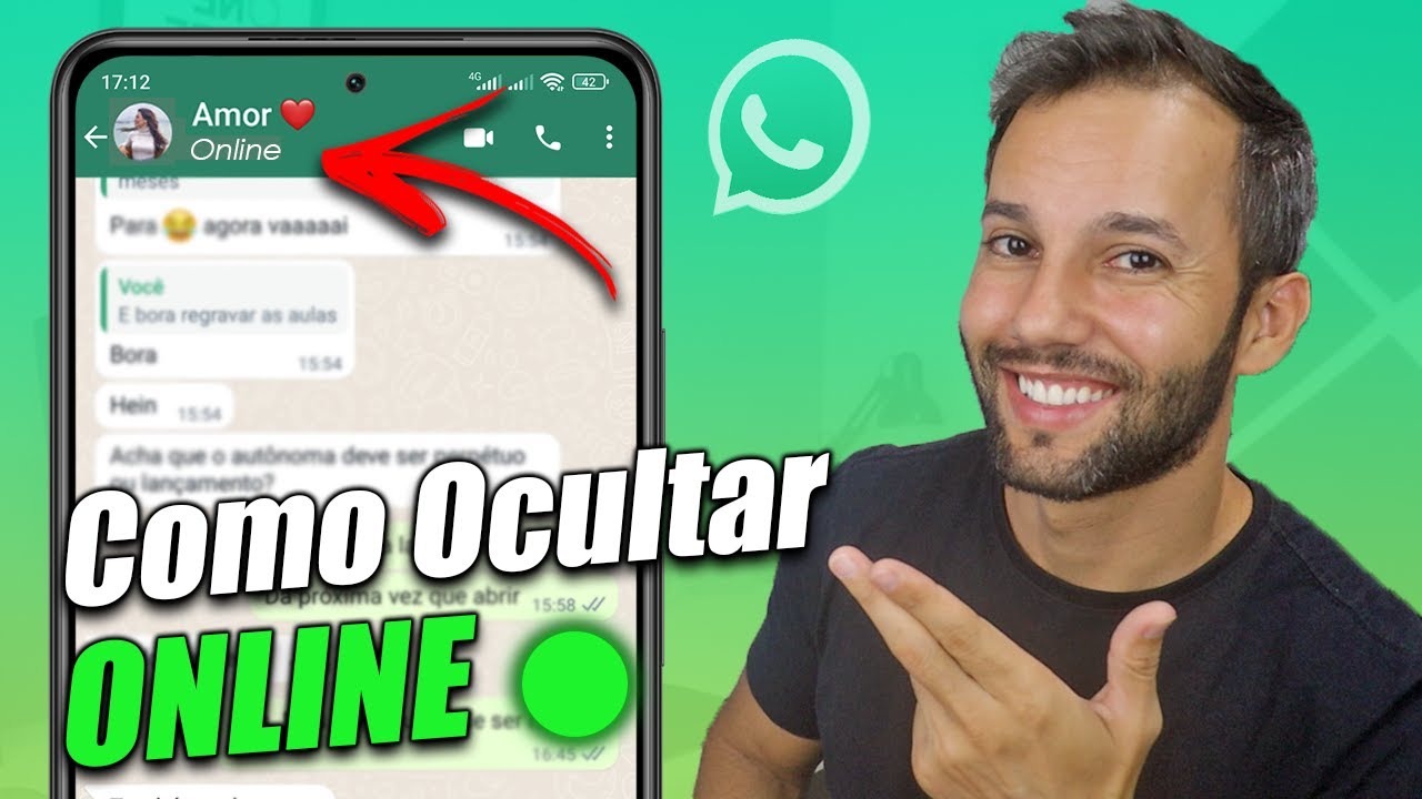 COMO TIRAR O ONLINE NO WHATSAPP APENAS PARA UM CONTATO