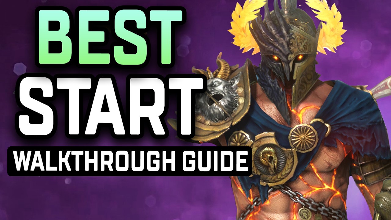 RAID: Shadow Legends Best Start Walkthrough Guide! - Day 1 Step-By-Step Tutorial