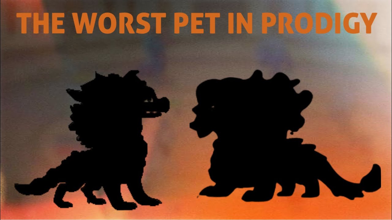 The WORST PET in Prodigy is...