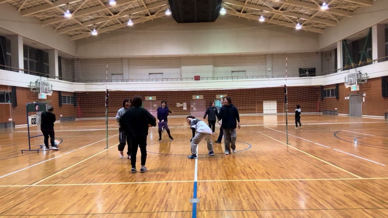 2026.01.09ボール始め🏐フレンズさんとの練習⑦