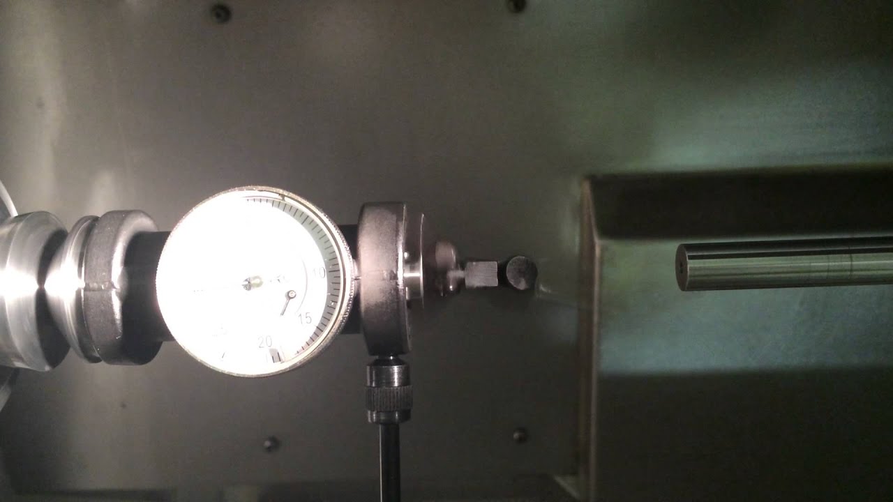 Blake Coax Indicator On Tramming Rod