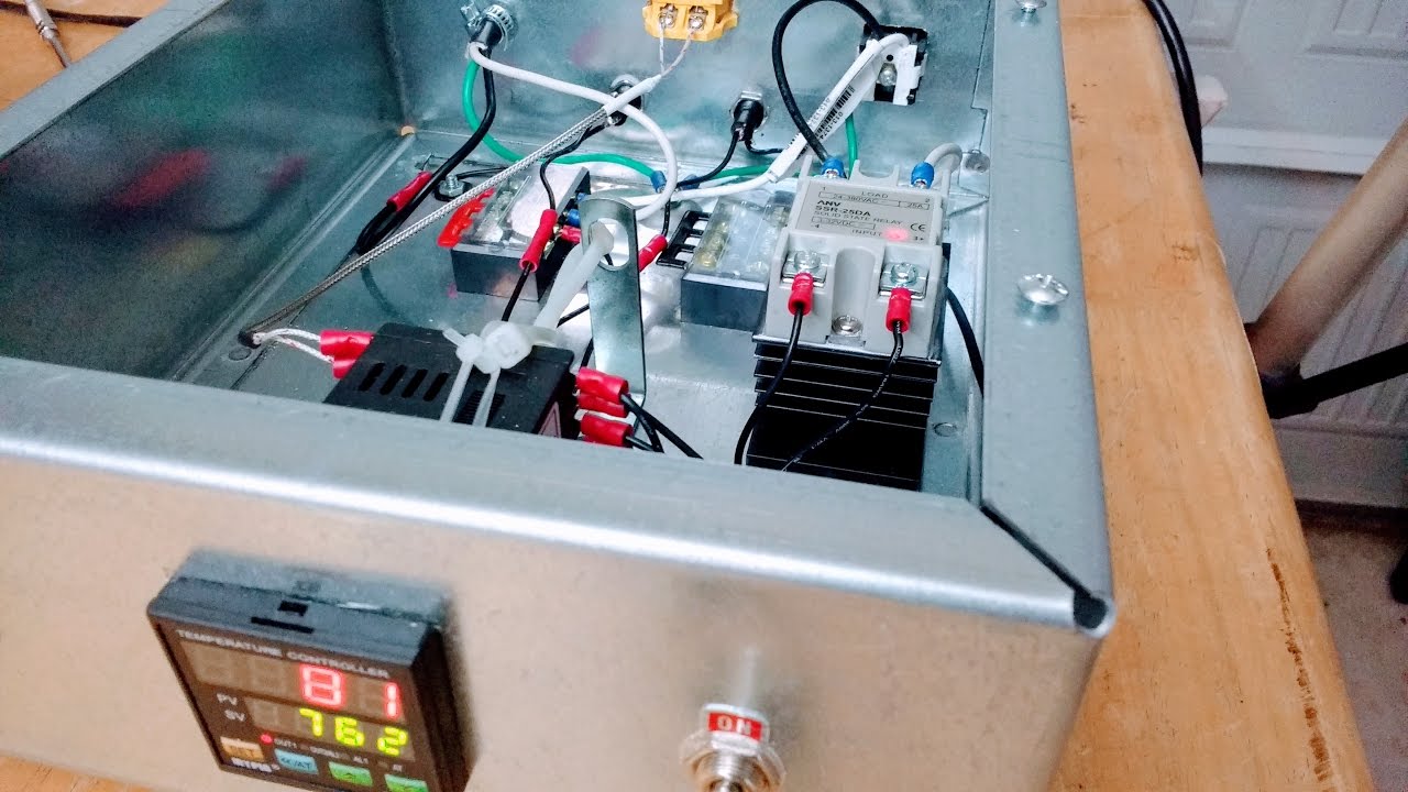 Сборка ПИД-регулятора температуры с помощью Johnny's Reloading Bench