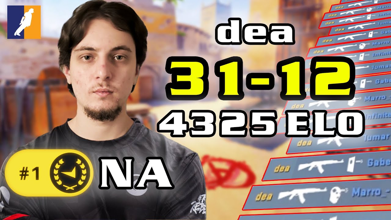 [Highlight POV] dea (31-12) | TOP #1 NA FACEIT 4325 ELO | Mirage | Apr 12, 2024