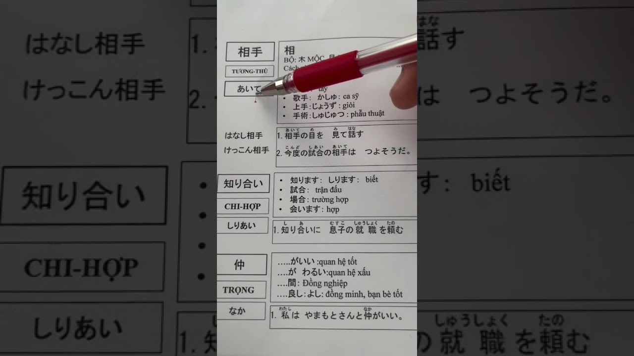 Típ nhớ nhanh từ vựng N3-Mimikara