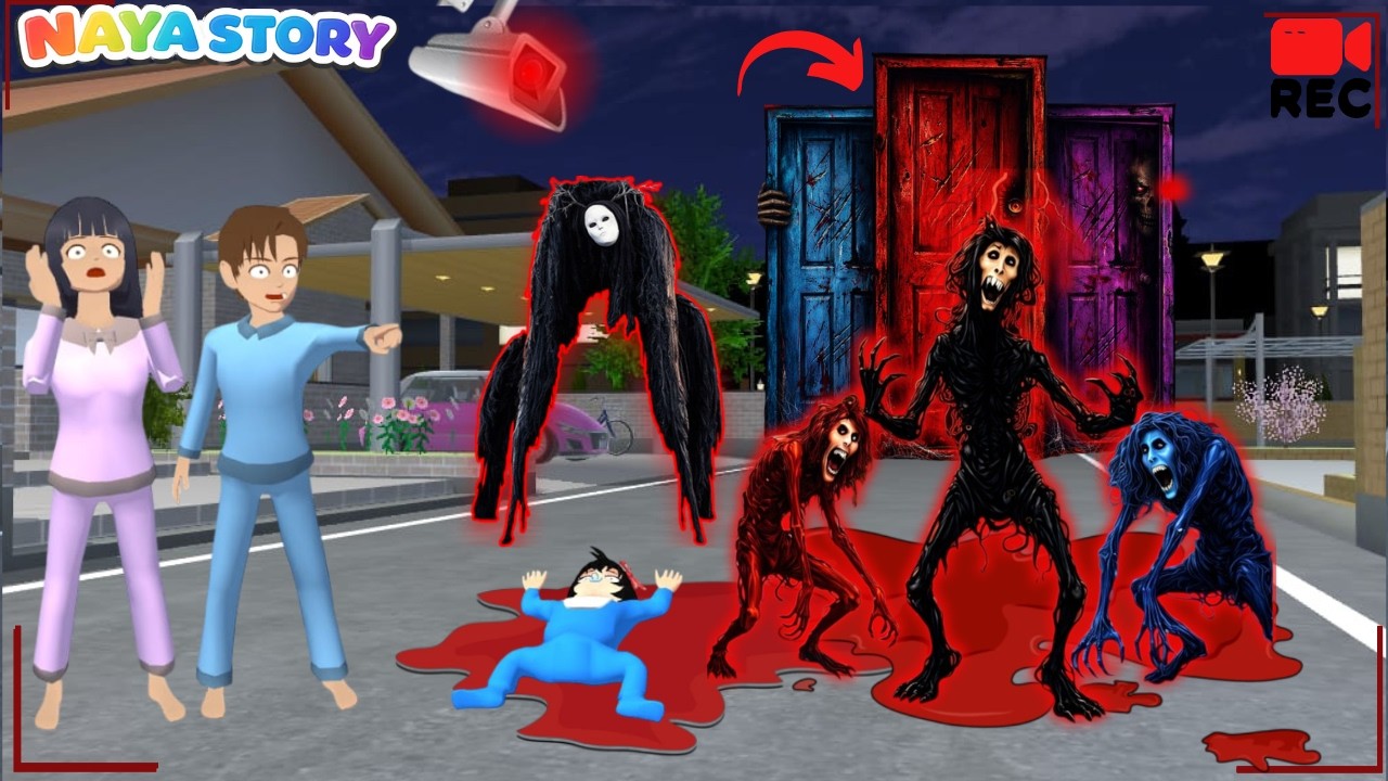 YUTA MIO PANIC! CCTV MEREKAM PINTU MISTERIUS 😮BABY CELIN DI CULIK HANTU DI BALIK PINTU MISTERIUS😮