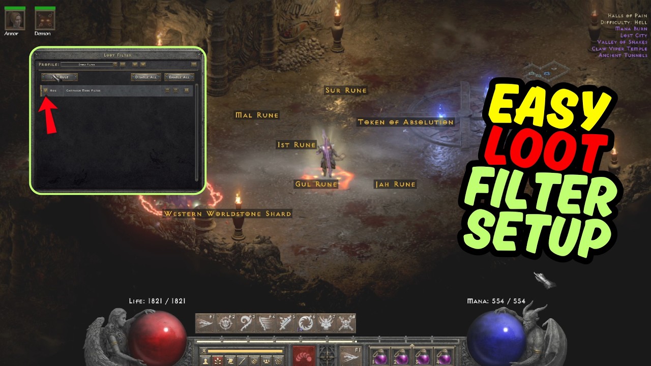 How to Build a Custom Loot Filter That Actually Works in D2R Reign of the Warlock