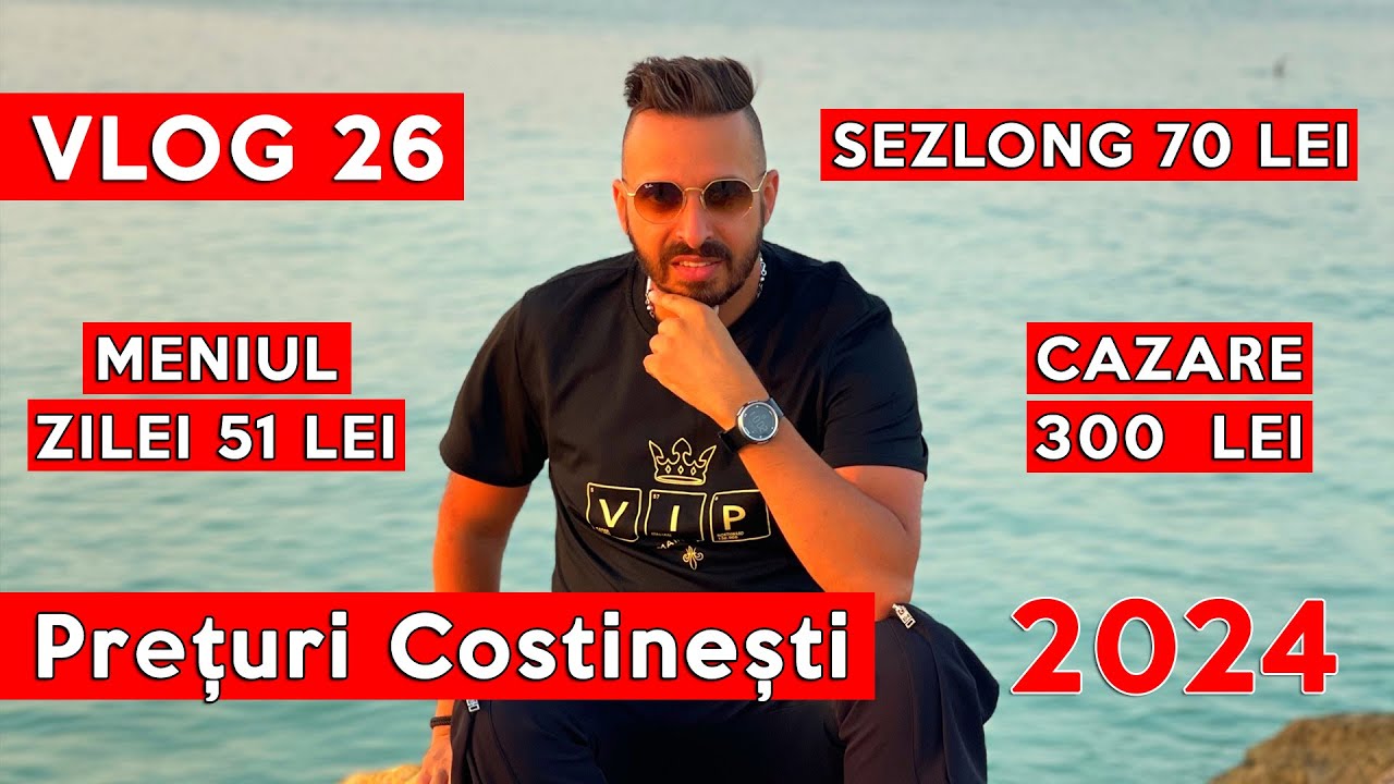 Costinesti 2024 - Preturile au luat-o razna, aglomeratie si haos total pe plaja! #vlog  26