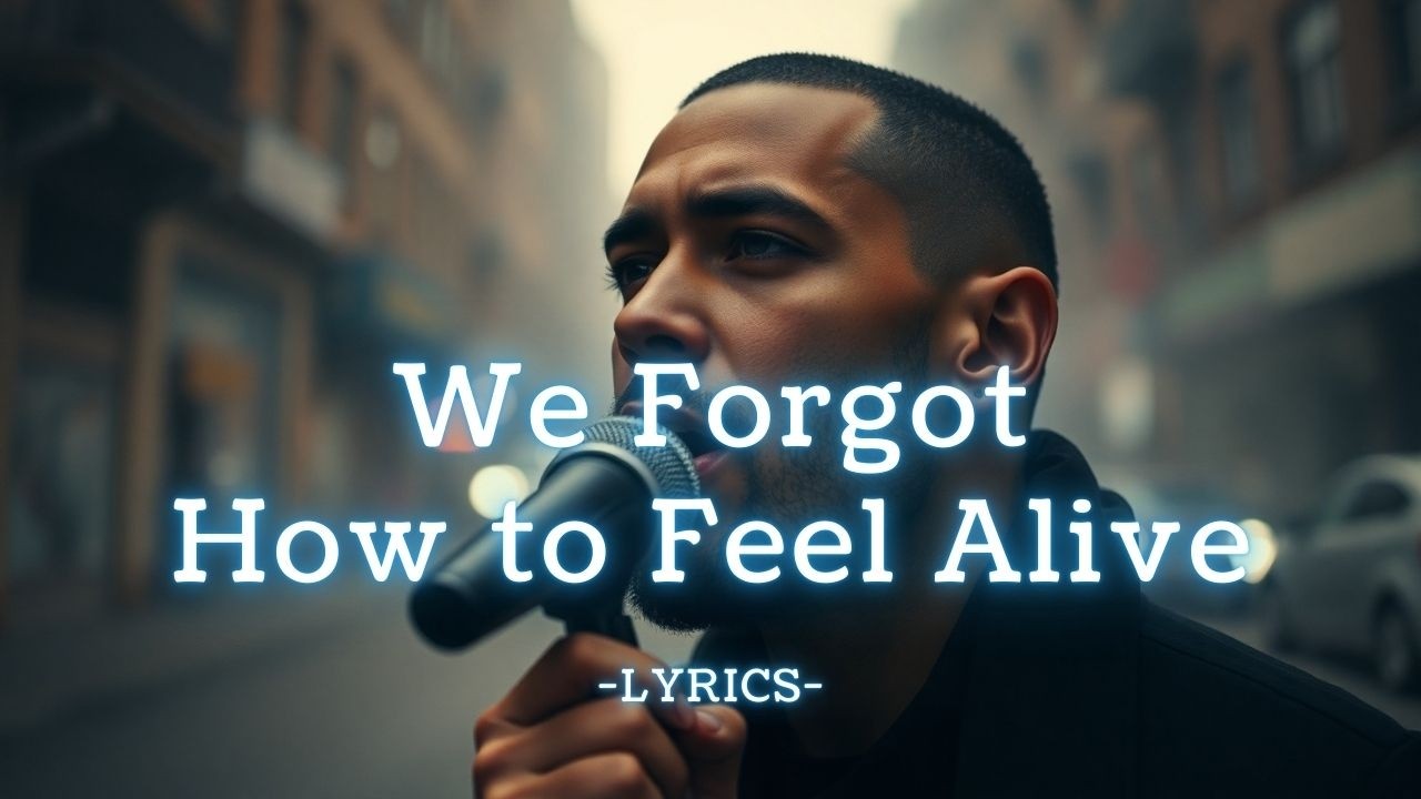 We Forgot How to Feel Alive — A Cinematic Pop-Rap Anthem of Lost Humanity