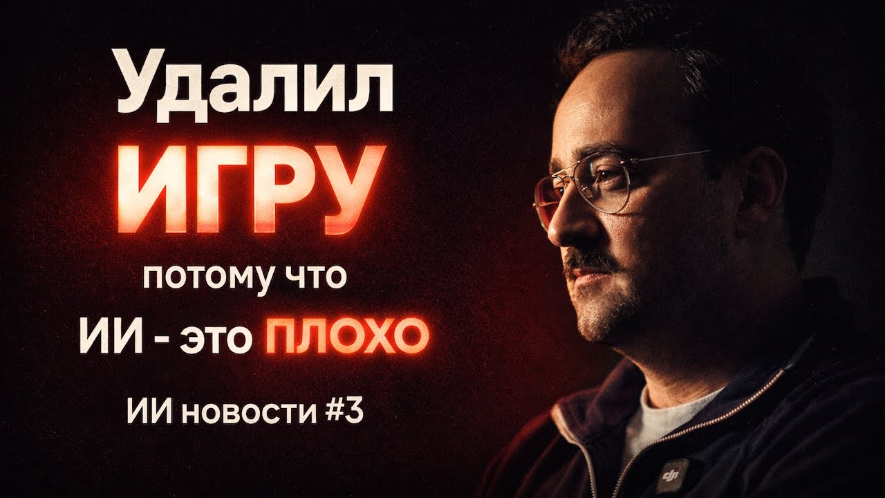 ИИ-новости в геймдеве: разработчик УДАЛИЛ игру из Steam из-за девушки | #3