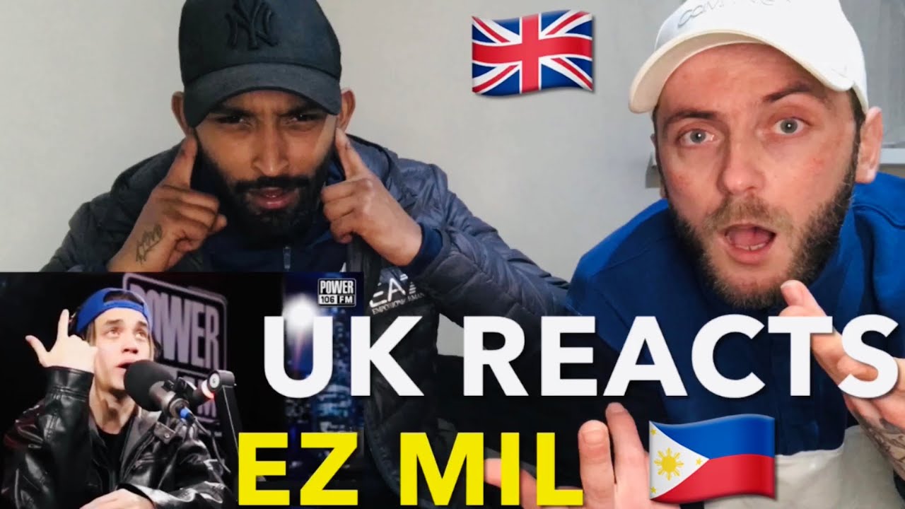 🇬🇧UK RAPPERS Reacting To  - Ez Mil - Power 106  ( Freestyle ) ON The 8TH FLOOR