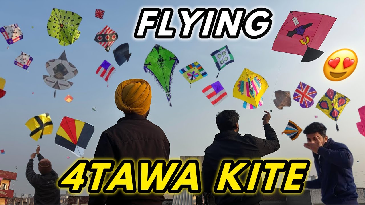 FLYING 4 TAWA KITE 🪁 MONOKITE GATTU TESTING🧵 KITE FLYING VLOGS😍