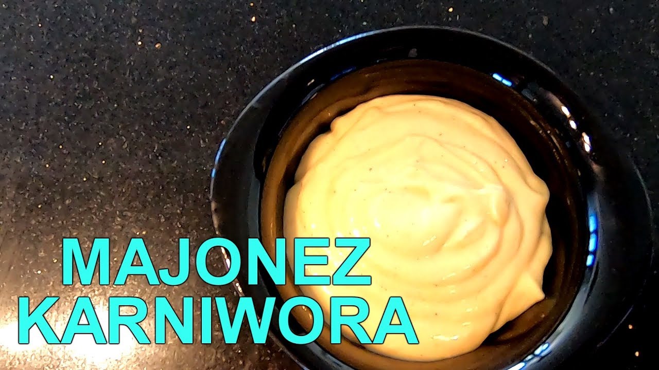 Majonez Śmietankowy  bez omega-6 nie tylko  dla karniwora