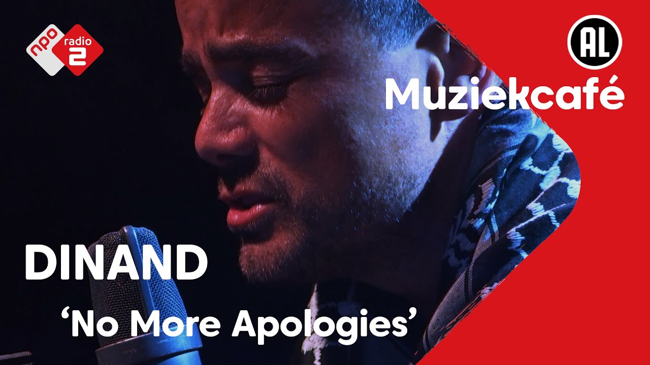 Dinand - No More Apologies | live in Muziekcafé