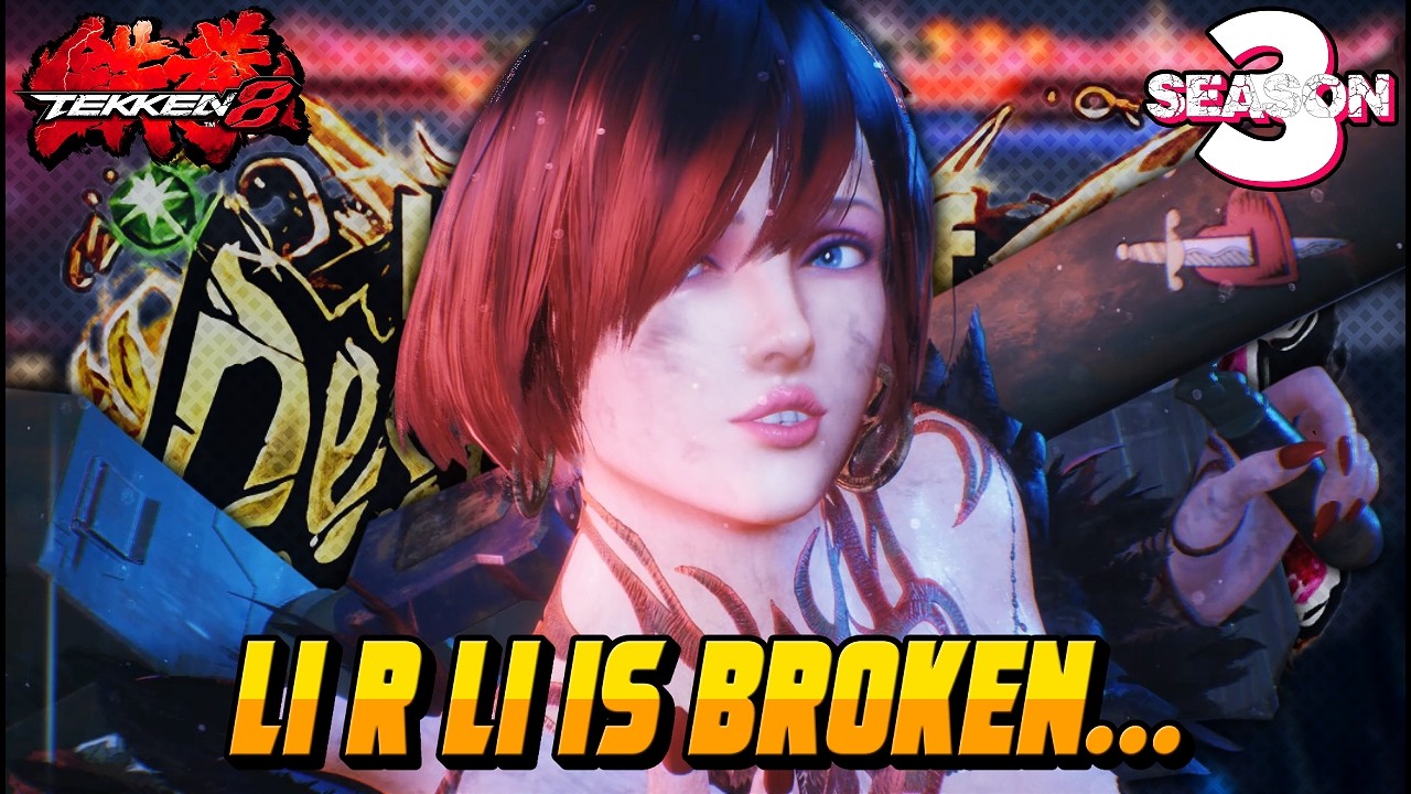 Tekken 8 S3 &ndash; LI R LI&rsquo;s NERFED ANNA Is UNBEATABLE In Ranked! Monster Gameplay