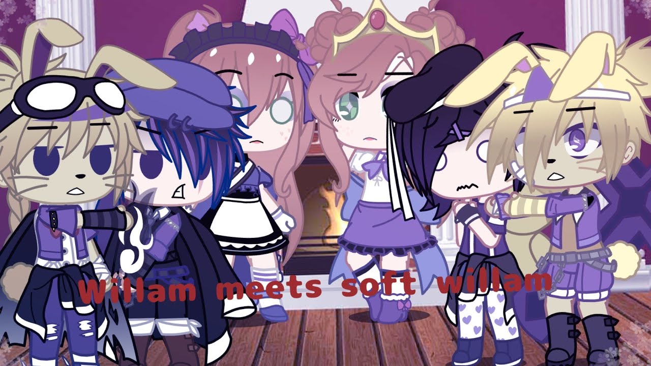 'Willam,Clara meets soft willam and abusive clara' []gacha club[]