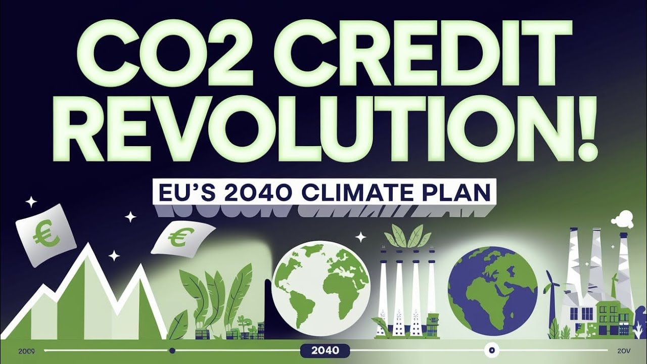 EU&rsquo;s 2040 Climate Plan: The CO2 Credit Revolution Explained!