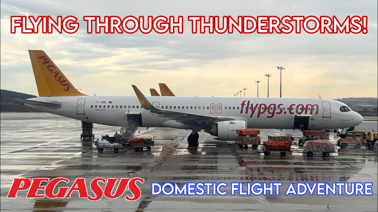 VERY TURBULENT FLIGHT! | PEGASUS AIRLINES AIRBUS A321NEO TRIP REPORT: Antalya to Istanbul (SAW)