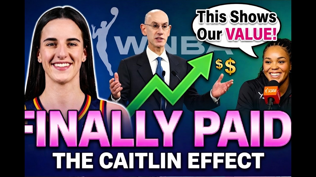 WNBA Players Finally Score Revenue Share — And Caitlyn Clark Made It Happen! FINALLY PAID