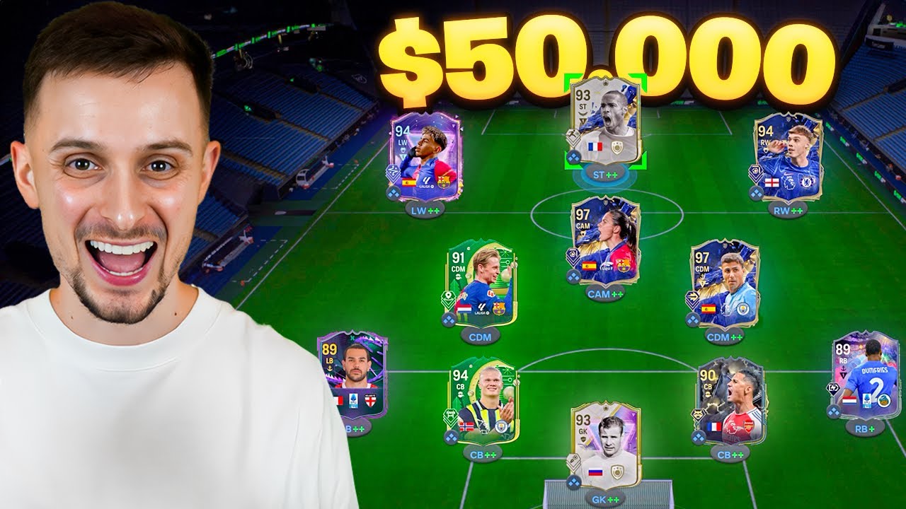 I Used A 20 MILLION Coin Team In A Pro Tournament!