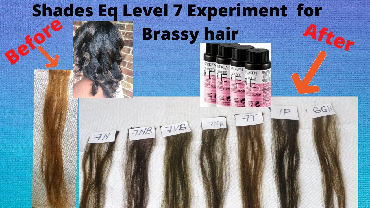 Shades Eq Level 7 Experiment для медных волос