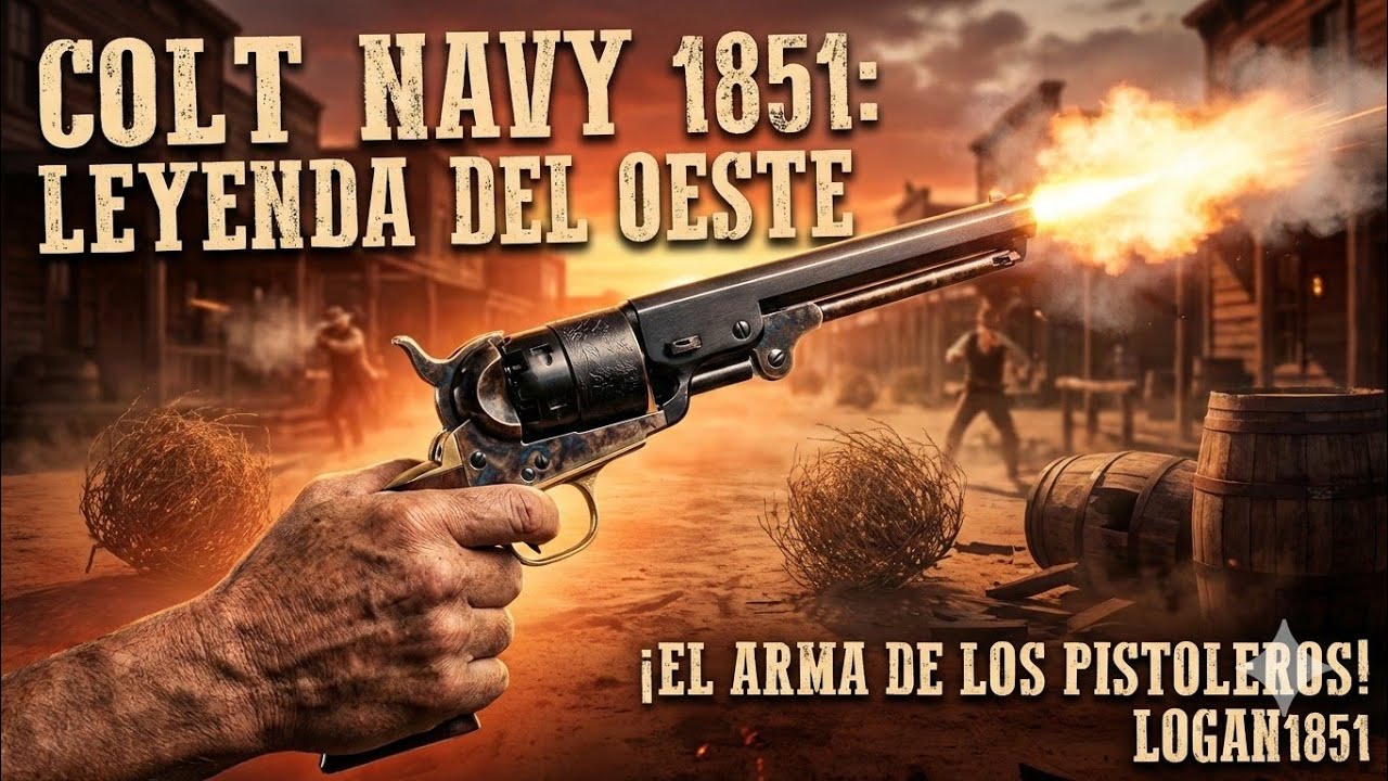 COLT NAVY 1851: LA ELEGANCIA DEL .36 QUE DEFINIÓ UNA ERA