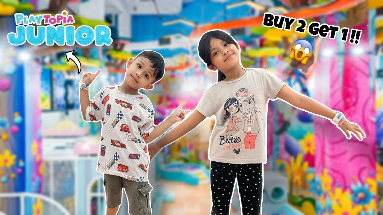 KESERUAN MAIN DI PLAYTOPIA JUNIOR MARGOCITY MALL