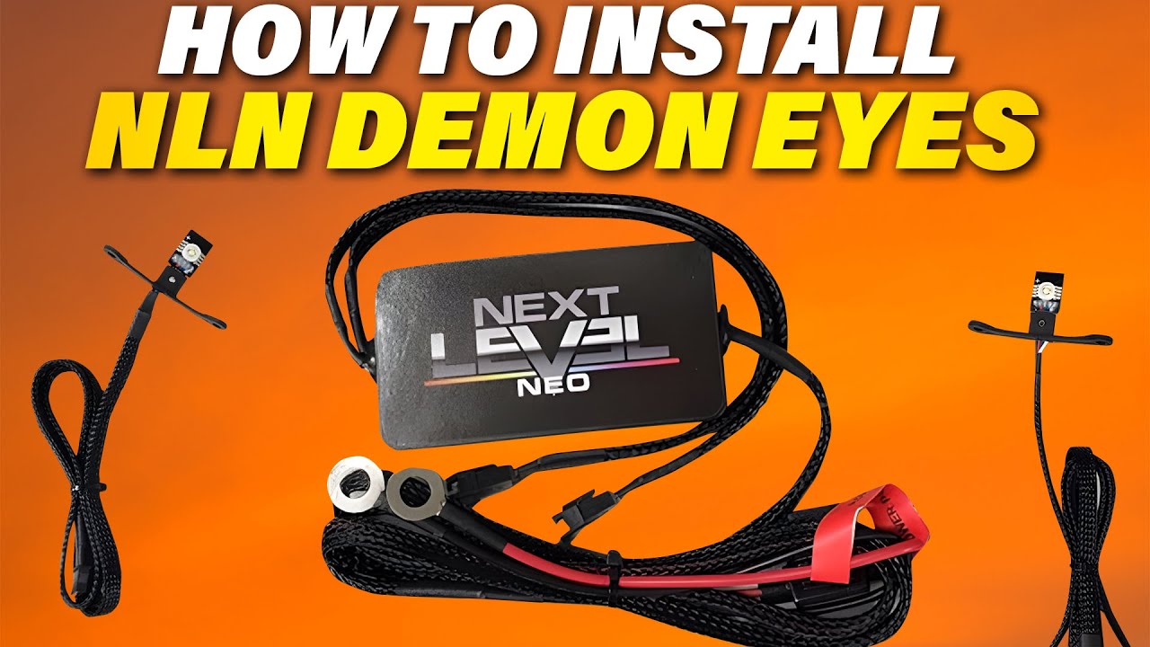 Как установить сверхяркие RGB-светодиоды Demon Eyes в свой автомобиль