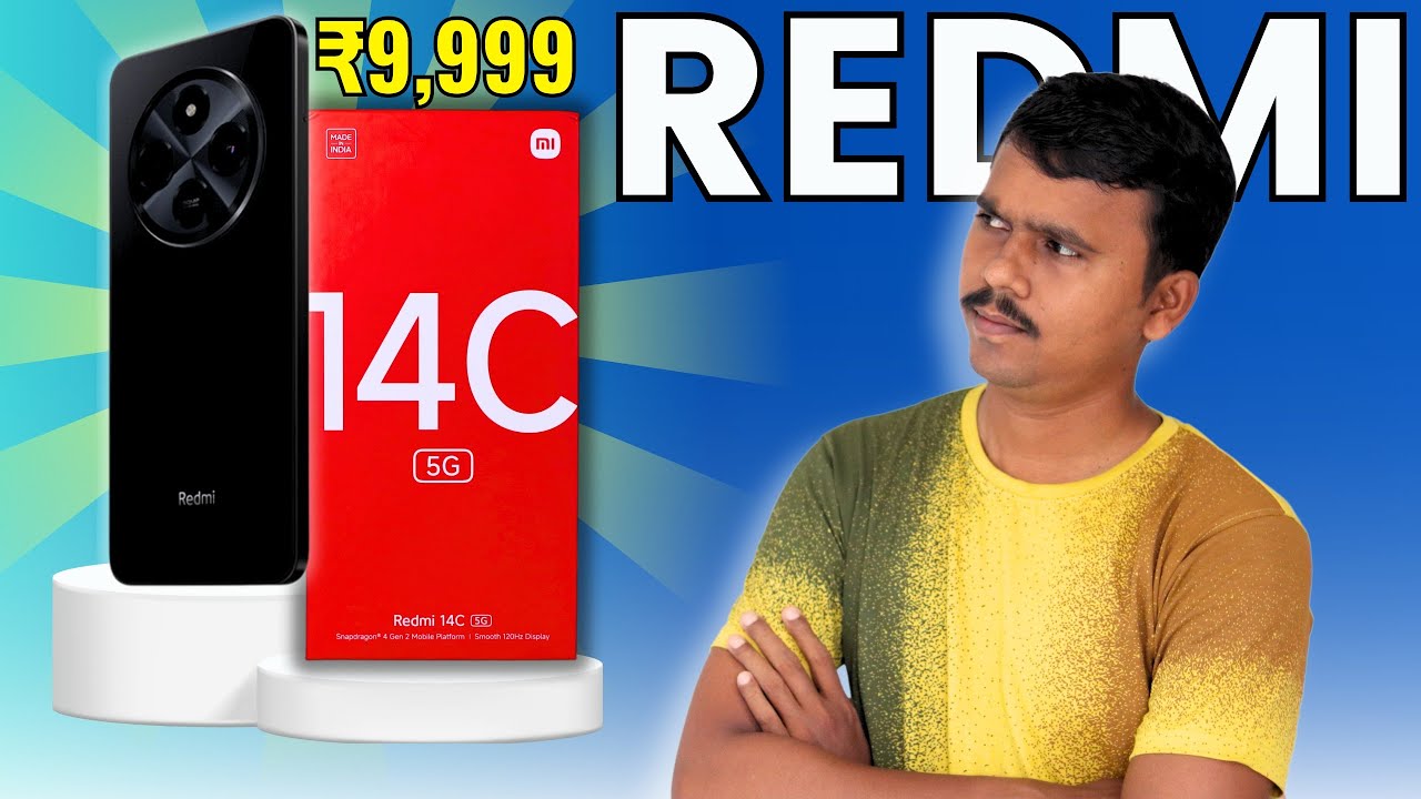 ₹10000க்கு Redmi 14C - எப்படி இருக்கு?😲 Redmi 14C Unboxing & Quick Review 🔥TB