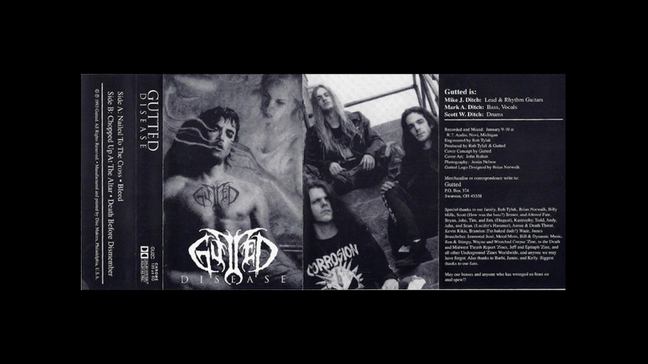 Gutted - Disease (1993) (Demo)