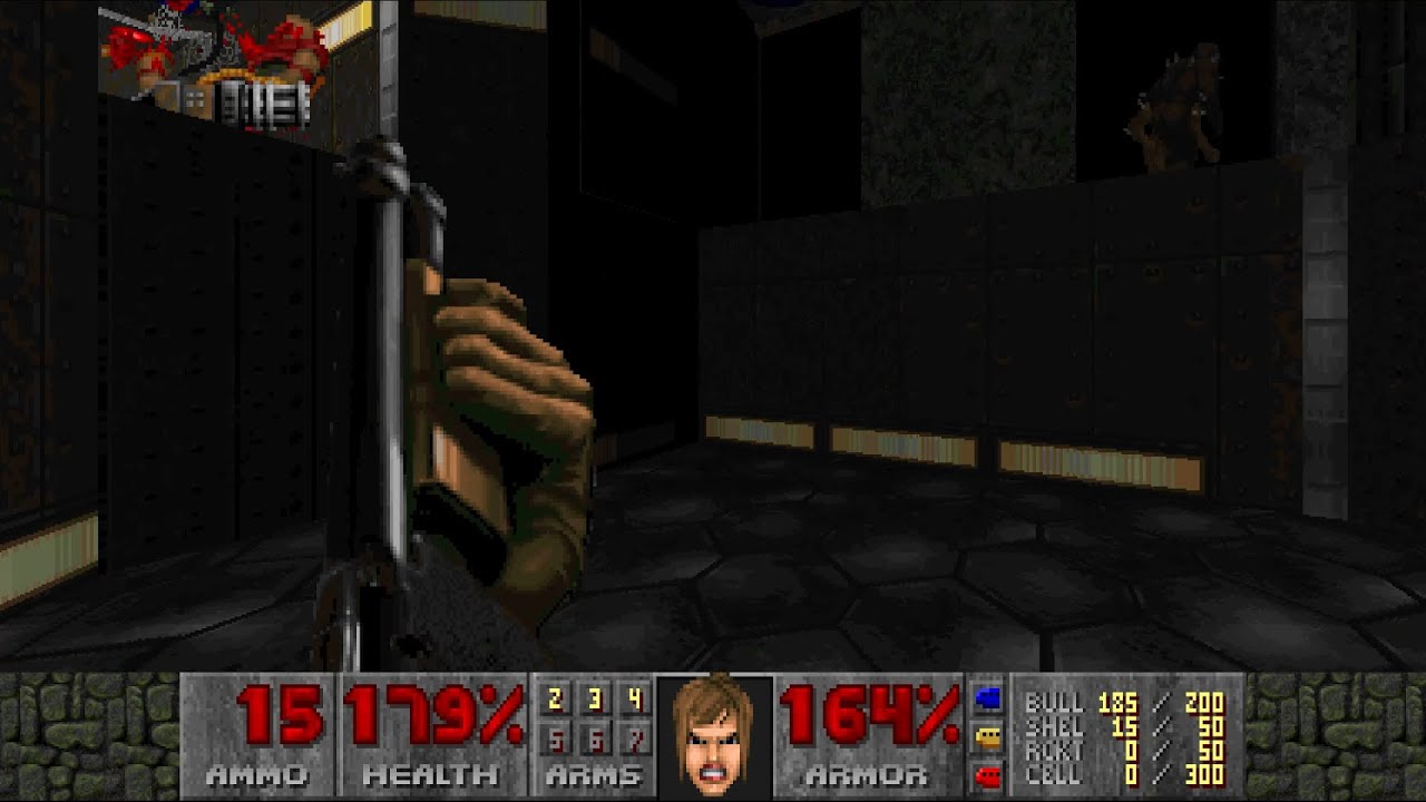 DOOM II: Necrotic Ooze from Dimension X, MAP01 (Forsaken City)
