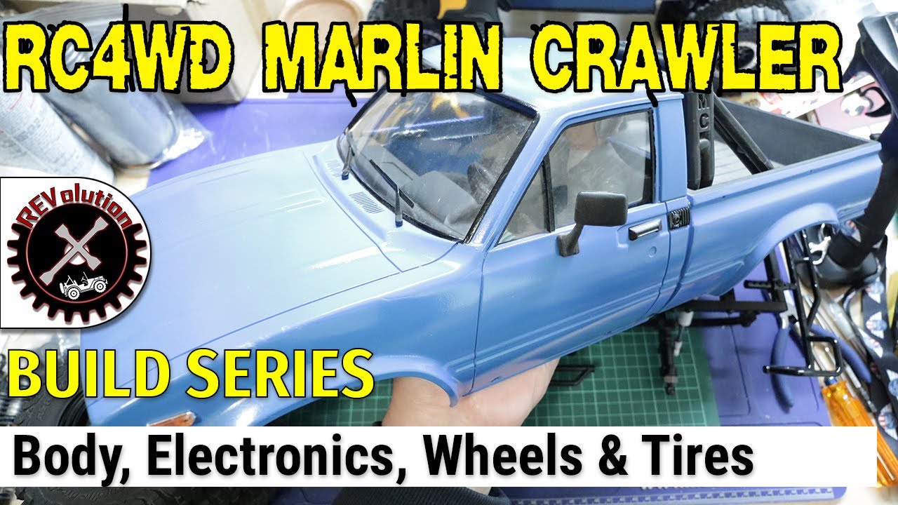 RC4WD Marlin Crawler Build Series - Electronics and Body