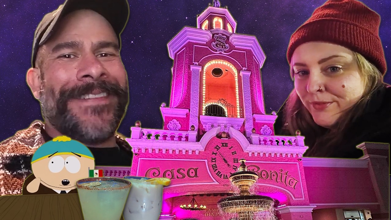 I made my friends relive my childhood at CASA BONITA