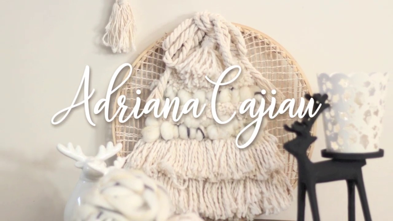 Especial Latch Hook - navidad - DIY
