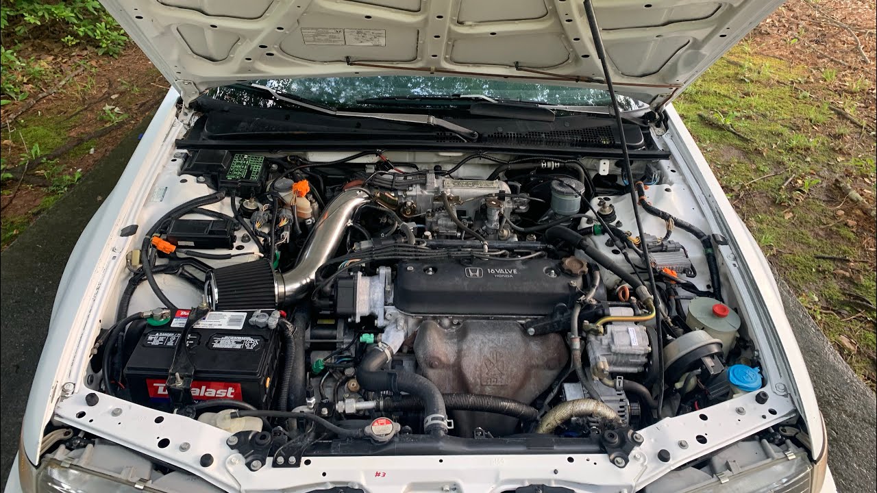 90-93 CB7 Accord Thermostat Replacement and Engine Bay Clean Up