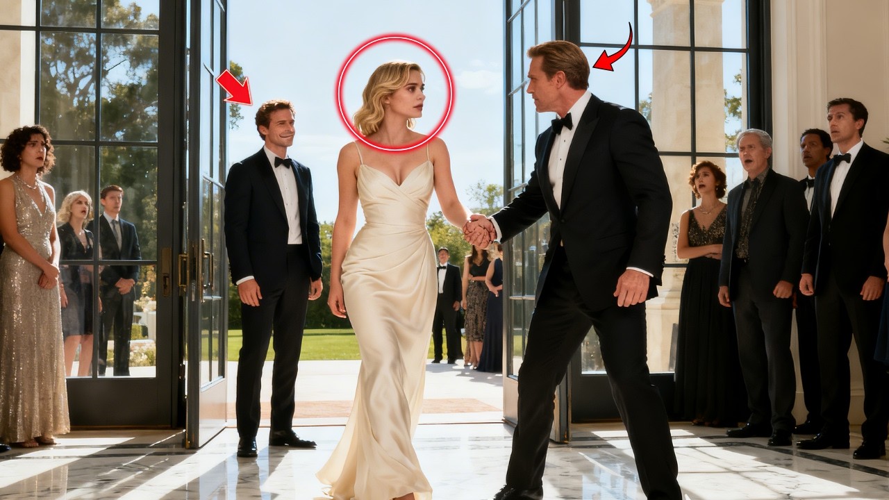 Ex-Spouse Walked Off Silently — Until A Rich Man Gripped Her Hand, Shocking Everyone.