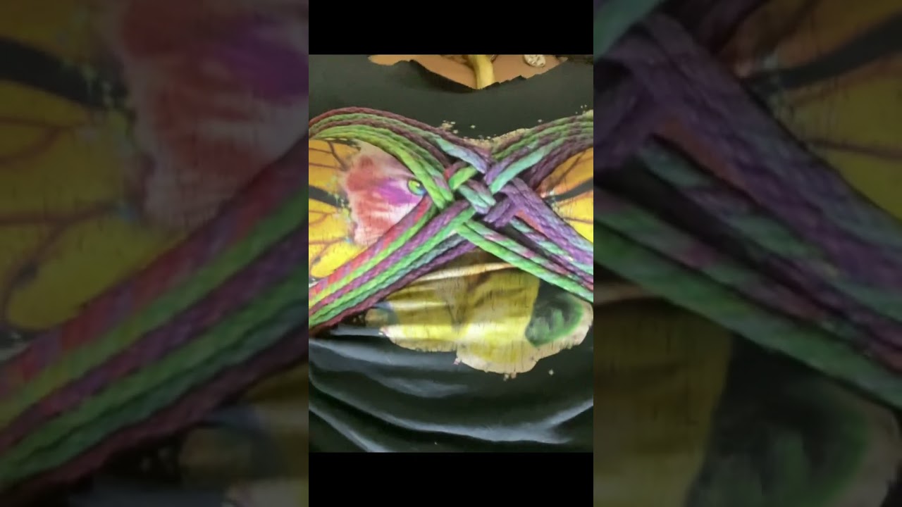 In the Grip of Shibari Weave Obsession! #art #selftie #rigger #besafe #selftherapy #selfcare