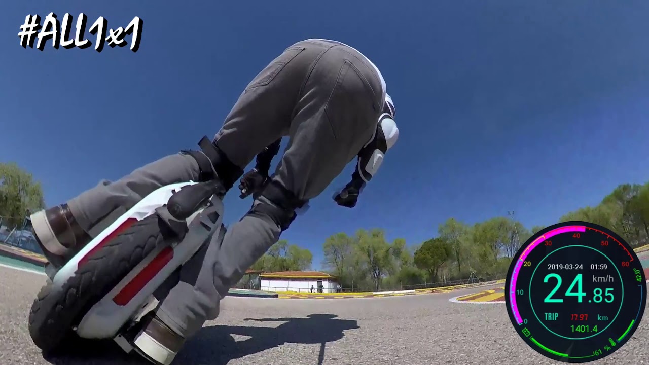 Rockwheel GT16 AWESOME leaning on the RACE TRACK