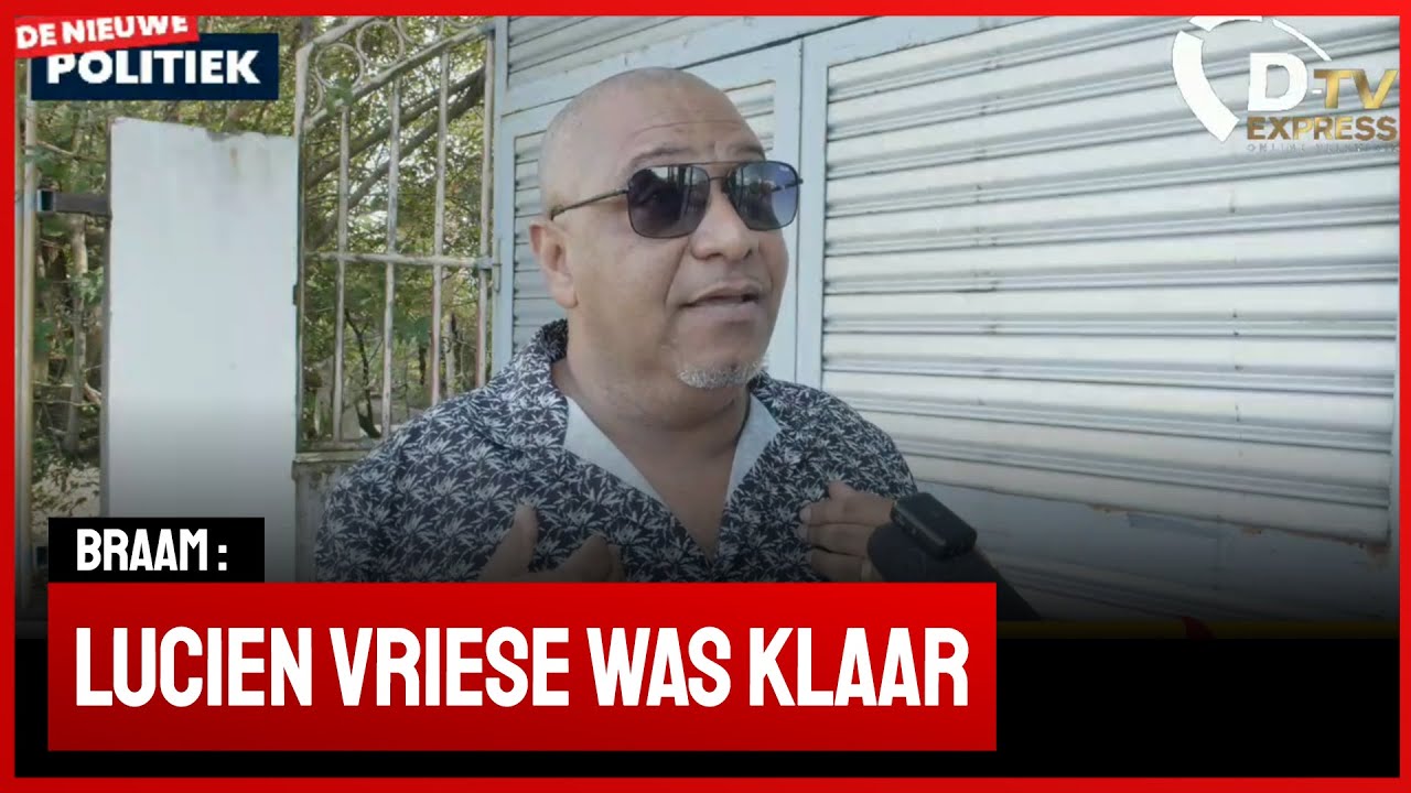 🚀 De Nieuwe Politiek LIVE •  Clifton Braam over heengaan Lucien Vriese (Suriname)