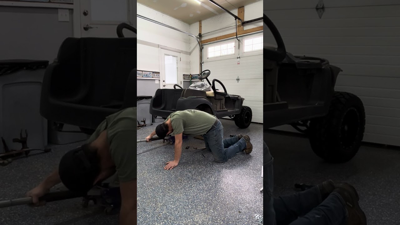 Club Car Precedent Steeleng Lift Installation Part 2