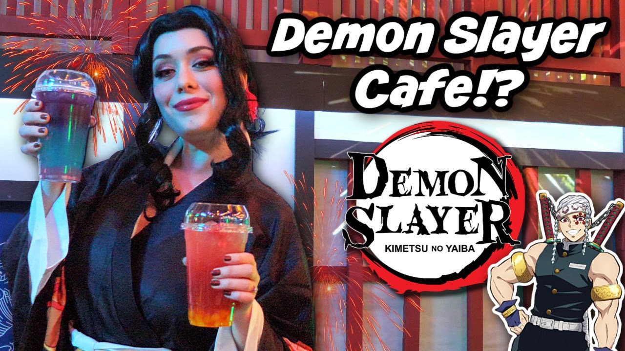 Demon Slayer Entertainment District *Inspired* Cafe!!