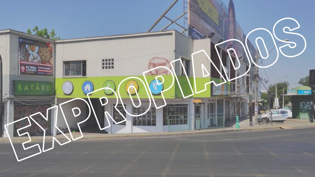 Expropiación por AVO 2 obliga a cerrar comercios en Ñuñoa.