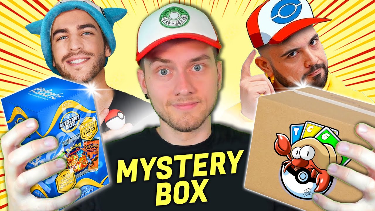 Ho comprato le MYSTERY Box Pok&egrave;mon di CICCIOGAMER89 e FEDERIC95 ! Quale sar&agrave; la MIGLIORE?
