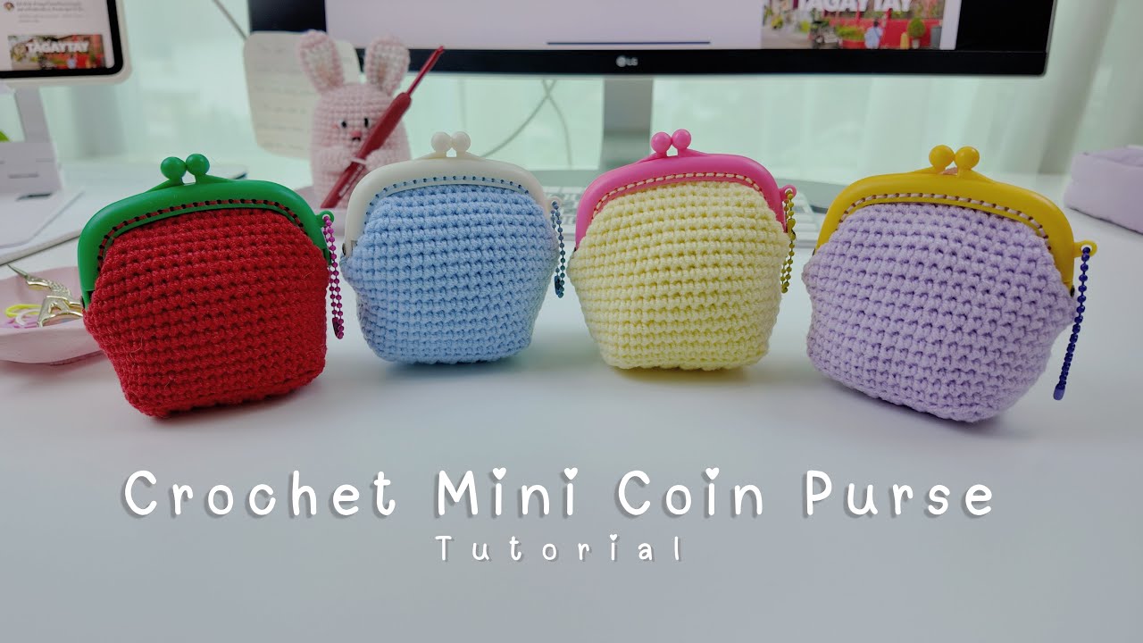 Crochet Mini Coin Purse | KJ Korn