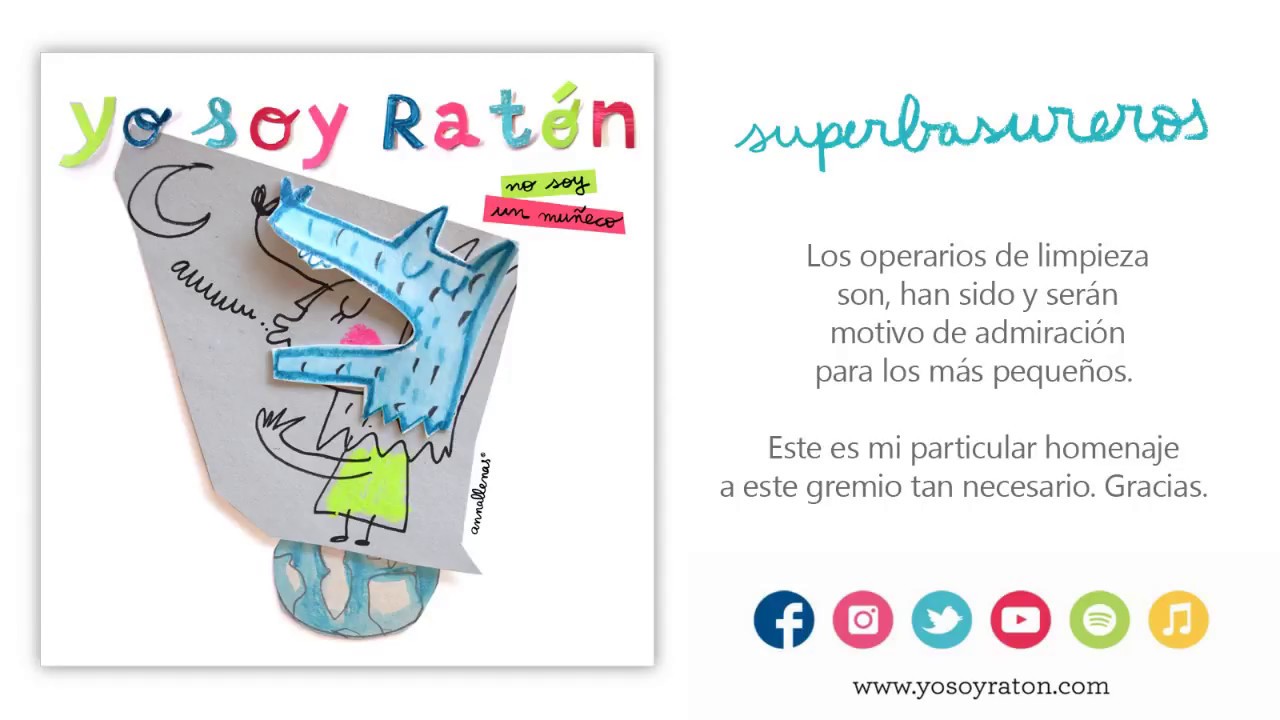 Superbasureros - YO SOY RAT&Oacute;N