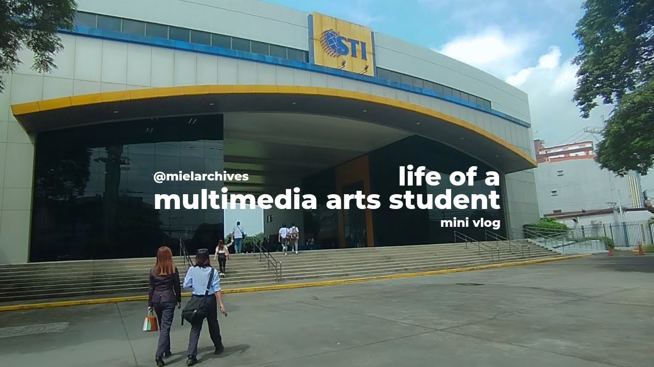 college stories - mini vlog📚 :  life of a multimedia arts student, random clips [mielarchives]