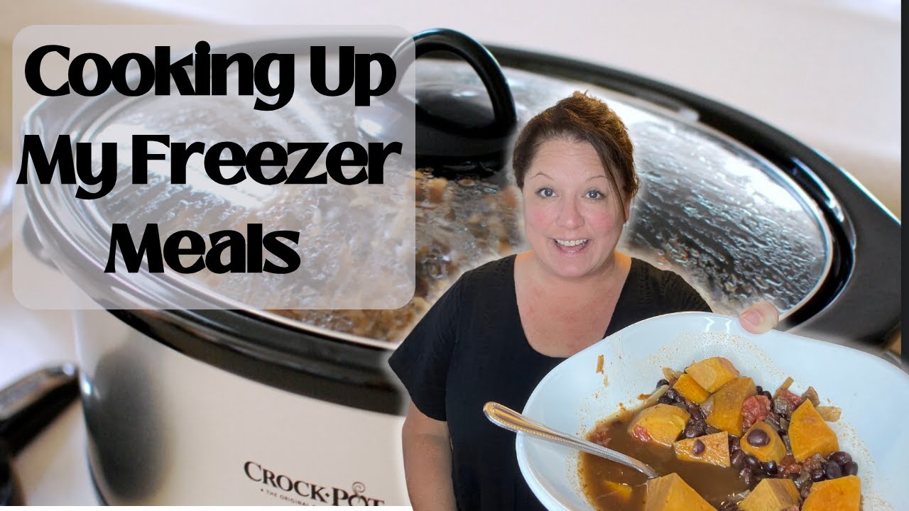 COOKING UP MY FREEZER MEALS  #4 || EASY FREEZER MEAL PREP || FILL YOUR FREEZER WITH ME