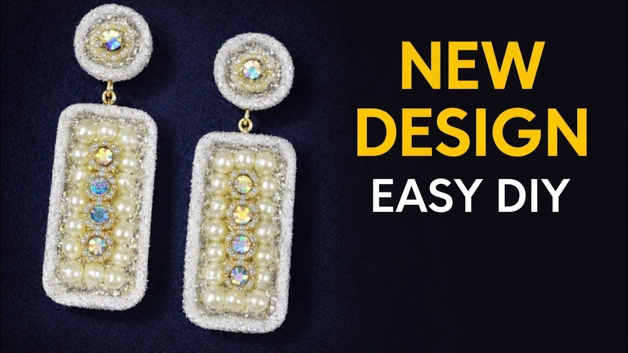 Latest foamsheet earrings 